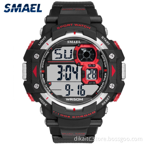 SMAEL Sports Watches Men S Shock LED Digital